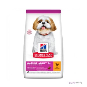 غذای خشک سگ نژاد کوچک بالای 7 سال هیلز Hill’s Small & Mini Mature Adult+7