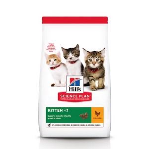 غذای خشک بچه گربه هیلز با طعم ماهی تن وزن 1.5 کیلوگرم