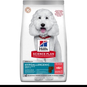 غذای خشک سگ نژاد متوسط هیلز مدل Hypoallergenic