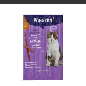 اسنک تشویقی گربه وینستون با طعم مرغ و جگر Winston Chicken & Liver بسته 5 عددی