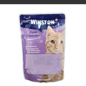 پوچ گربه وینستون با طعم بوقلمون و اردک در سس Winston Turkey & Duck In Sauce وزن 100 گرم