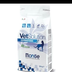 غذای خشک گربه درماتوزیس مونژه – Monge Cat Dermatosis Feline – وزن ۱.۵ کیلوگرم