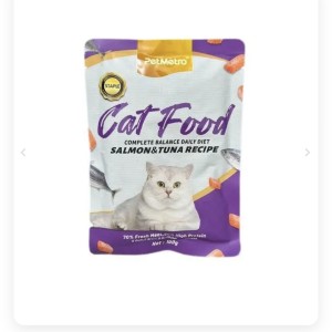 پوچ گربه مترو با طعم سالمون