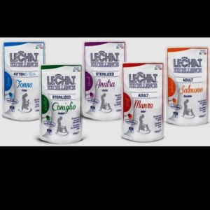 پوچ مونژه گربه 100 گرمی با 5 طعم