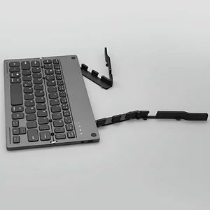 ارزان ترین کیبورد بی‌سیم تاشو شارژی هارمونیکا با استند موبایل و تبلت