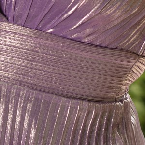 پیراهن پلاس سایز بنفش شیفون