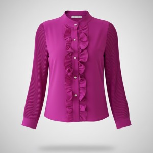 شومیز آستین پلیسه