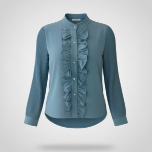 شومیز آستین پلیسه