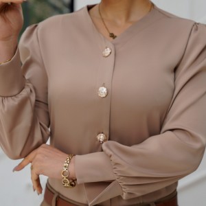 شومیز مجلسی جلو دکمه