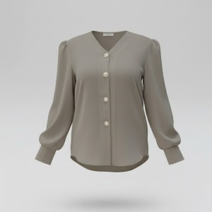 شومیز مجلسی جلو دکمه