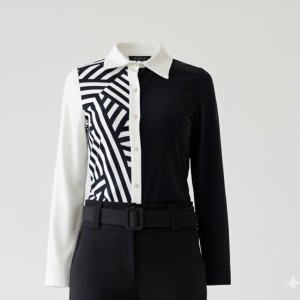 شومیر سفید مشکی اسپورت