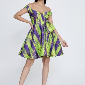 پیراهن ژاکارد عروسکی olivia