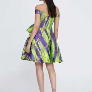 پیراهن ژاکارد عروسکی olivia