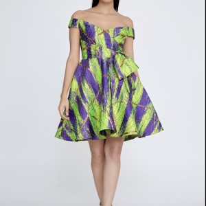 پیراهن ژاکارد عروسکی olivia