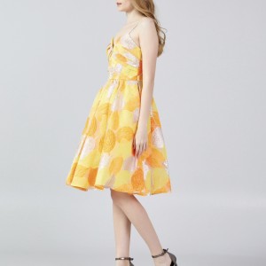 پیراهن ژاکارد عروسکی sunrise