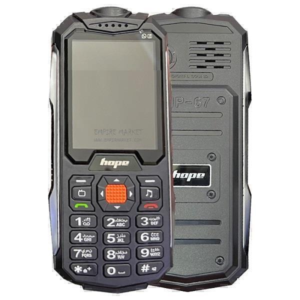 گوشی ارتشی چهارسیمکارت مدل Hope k32 TV ریجستری با کد فعالسازی بدون گارانتی شرکتی { مهلت تست 7 روزه}