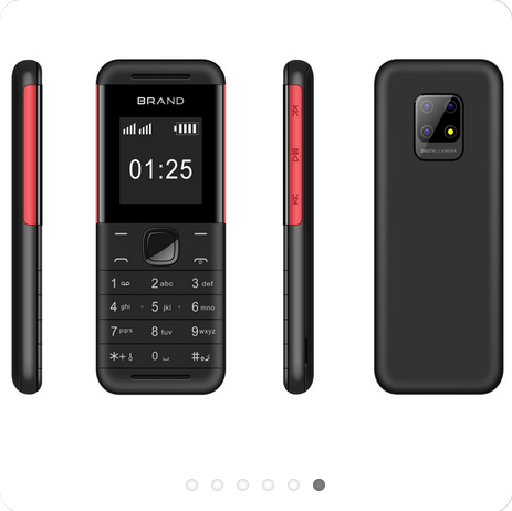 گوشی ساده مینی برند هوپ BM5310 mini سه سیم کارت + رجیستر با کد فعالسازی (بدون گارانتی شرکتی)