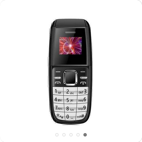 گوشی ساده مینی انگشتی مدل Nokia BM200 دو سیم کارت (گارانتی سلامت 7روزه تست و تعویض)