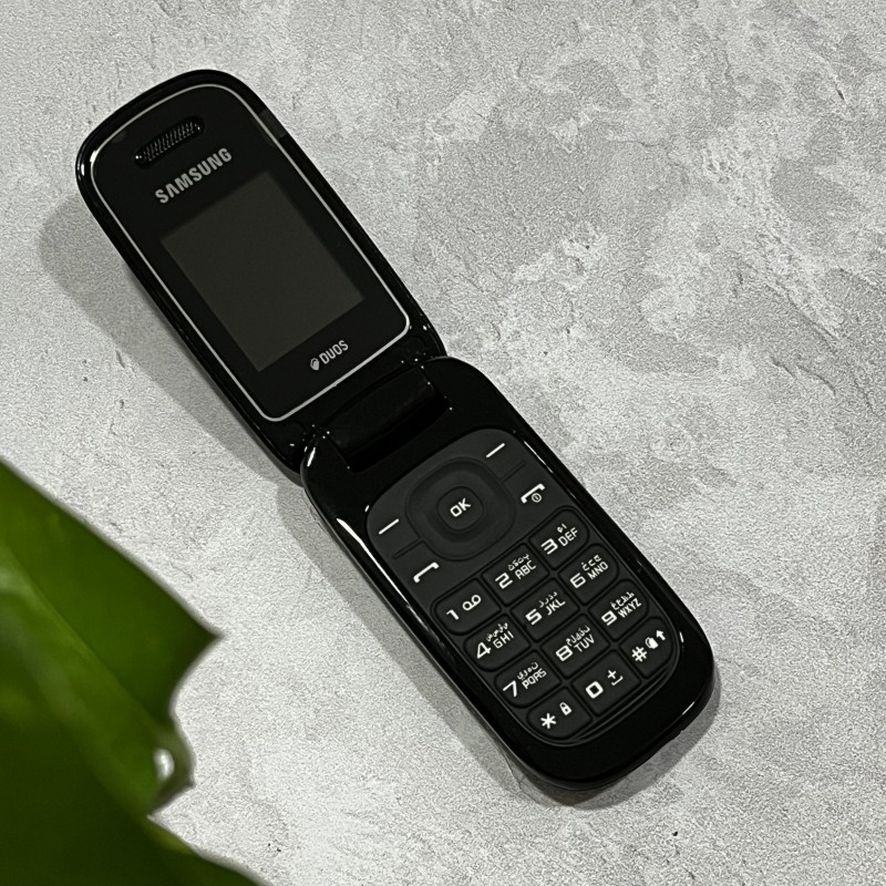 گوشی تاشو سامسونگ مدل SAMSUNG GT-E1272 دو سیم | (رجیستری با کد فعالسازی و قابلیت انتقال مالکیت) (گارانتی 7 روز سلامت کالا تست و تعویض)