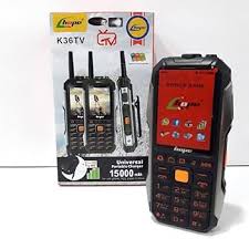 گوشی ساده کماندویی(دارای لیزر) برند هوپ Hope k36 TV سه سیمکارت (گارانتی 7 روزه تست و تعویض)-(بدون گارانتی شرکتی)