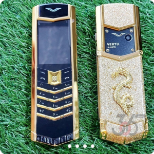 گوشی ساده لاکچری ورتو مدل دراگون VERTU V10 Dragonدو سیم کارت رجیستر شده با کدفعالسازی (بدون گارانتی شرکتی)