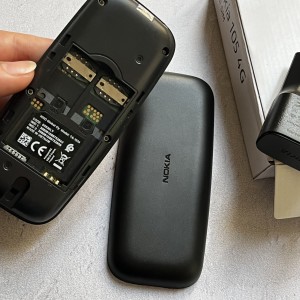 گوشی ساده نوکیا مدل Nokia 105 (2017) TA-1074 DS | (دو سیم کارت + کد فعالسازی رجیستری ) (گارانتی سلامت7روزه) (بدون گارانتی شرکتی)