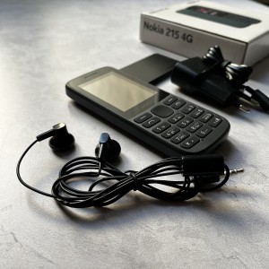 گوشی ساده نوکیا مدل Nokia 215 دو سیم کارت + رم خور بدون دوربین | رجیستر شده با کد فعالسازی (بدون گارانتی شرکتی)