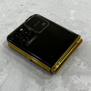 گوشی ساده دکمه ای تاشو طرح آیفون اپل .برندvip ساده تاشو 4 سیم کارت مدل P20 در طرح آیفون ا P20 foldable mobile phone