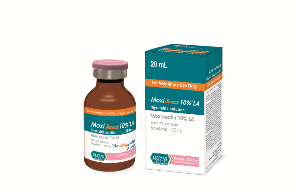 موکسی جکت 10% طولانی اثر Moxiject 10% LA