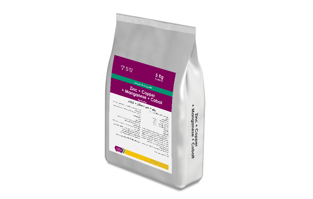 روی + مس + منگنز + کبالت