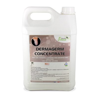 درماجرم کنسانتره | Dermagerm Concentrate ضدعفونیکننده، کفکننده و تمیزکننده سرپستانکها قبل از شیردوشی
