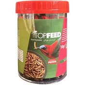 میل ورم خشک شده پرندگان تاپ فید Topfeed Dry Mealworm وزن 10 گرم