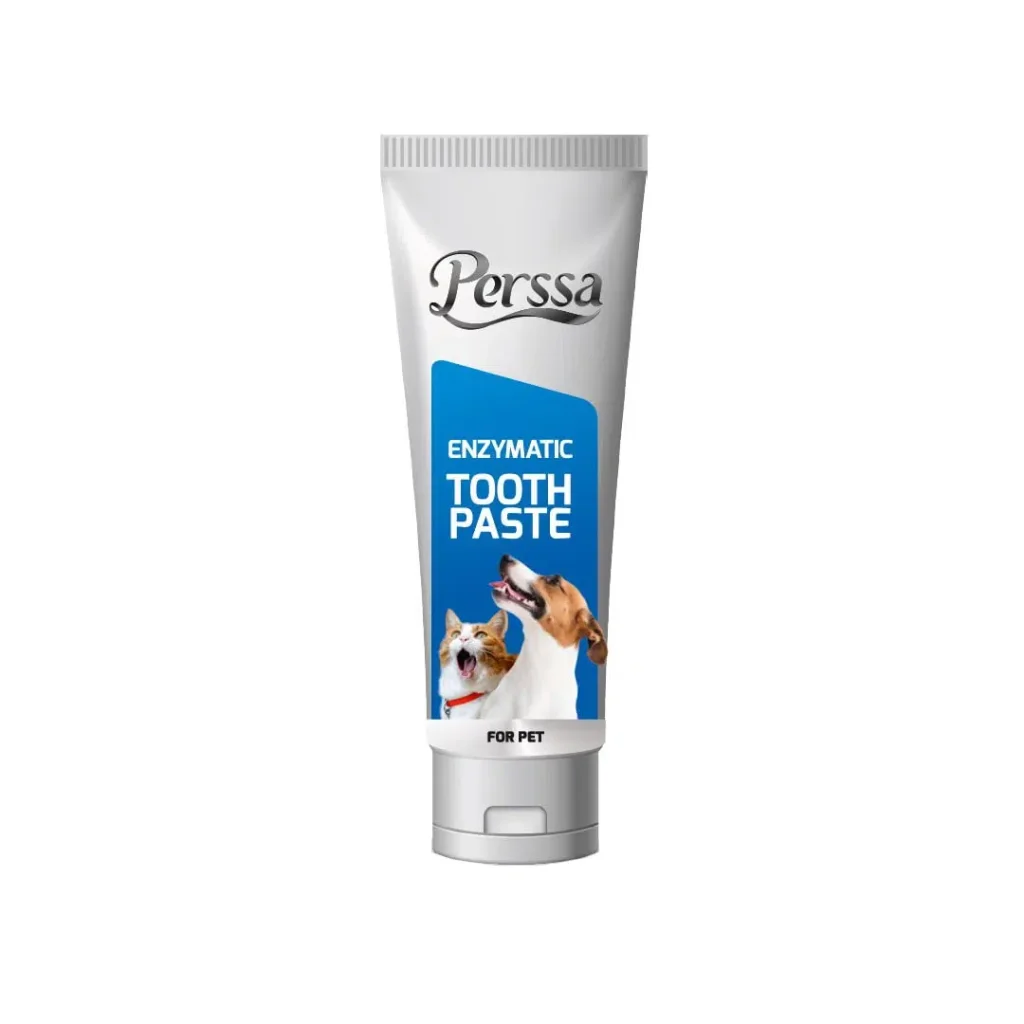 خمیر دندان آنزیمی مخصوص سگ و گربه پرسا