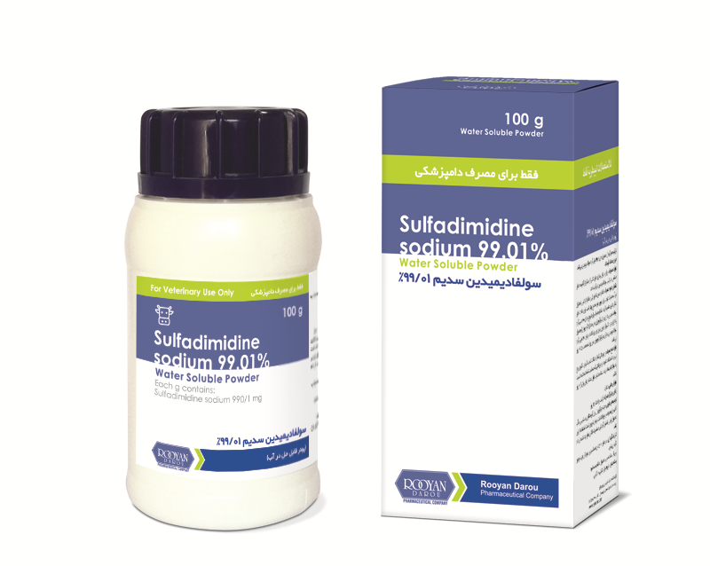 سولفادیمیدین سدیم 99.01% Sulfadimidine sodium