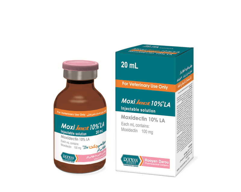 موکسی جکت 10% طولانی اثر Moxiject 10% LA