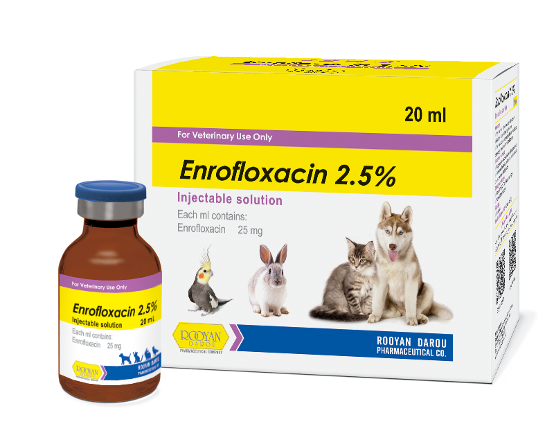 انروفلوکساسین 2.5% | Enrofloxacin 2.5%