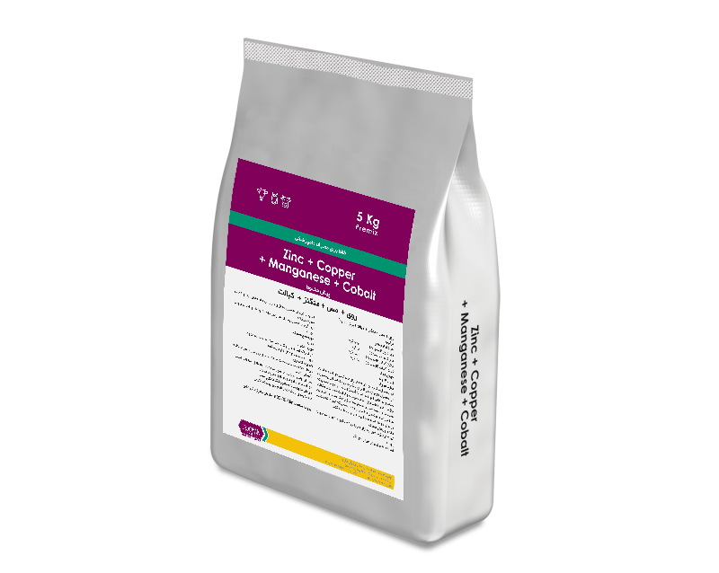 روی + مس + منگنز + کبالت