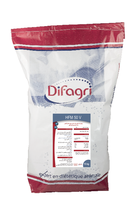 HFM50V روغن کبد ماهی جذب شده بر روی حامل گیاهی