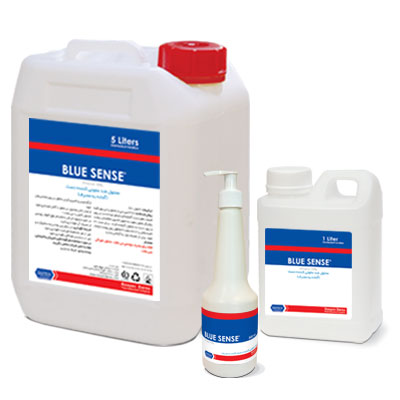 محلول الکلی ضدعفونی کننده دست  BLUE SENSE