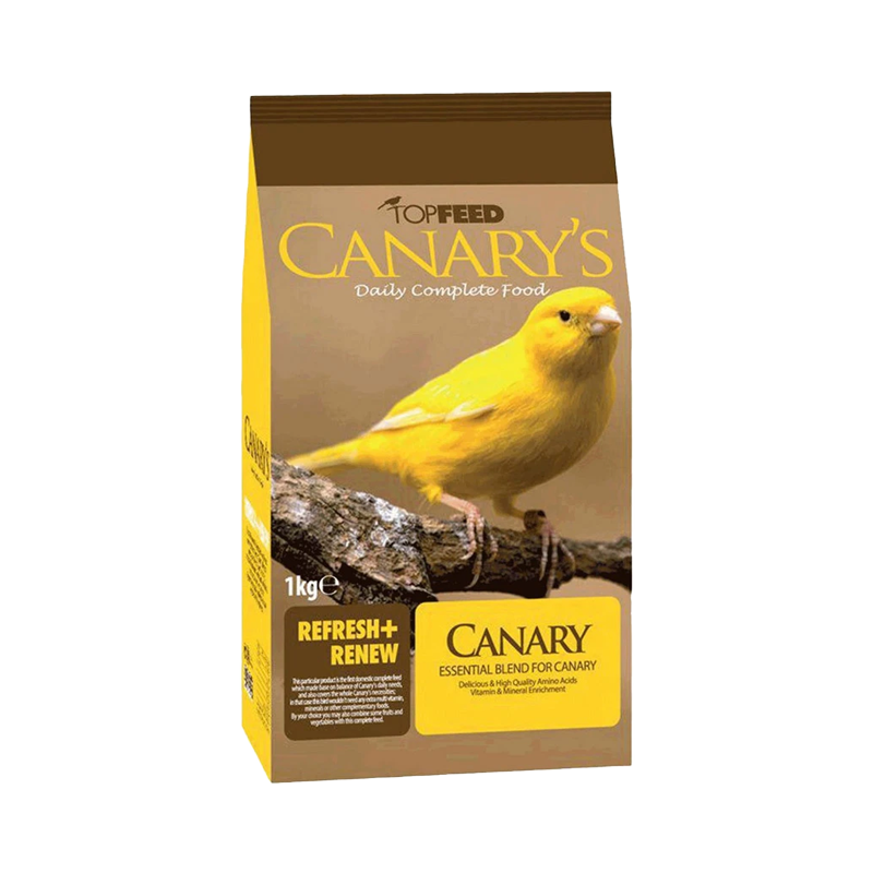 غذای خشک قناری تاپ فید TopFeed Canary وزن 1 کیلوگرم