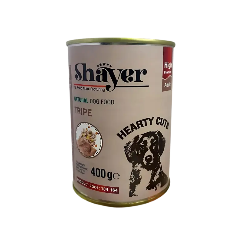 کنسرو سگ با طعم عصاره آب قلم ( bone&joints)  شایر 400گرمی