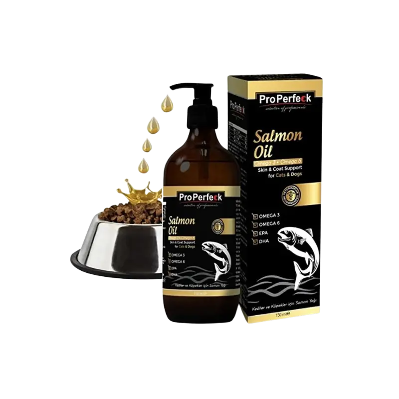 روغن ماهی سالمون سگ و گربه پروپرفک