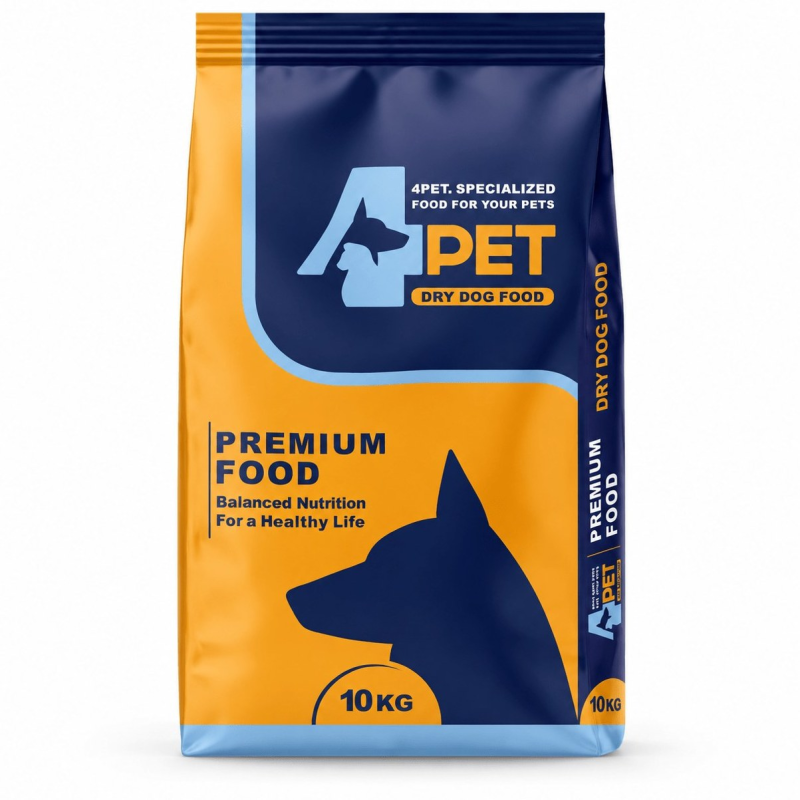 غذا خشک سگ بالغ فورپت 4Pet طعم مرغ وزن 10 کیلوگرم