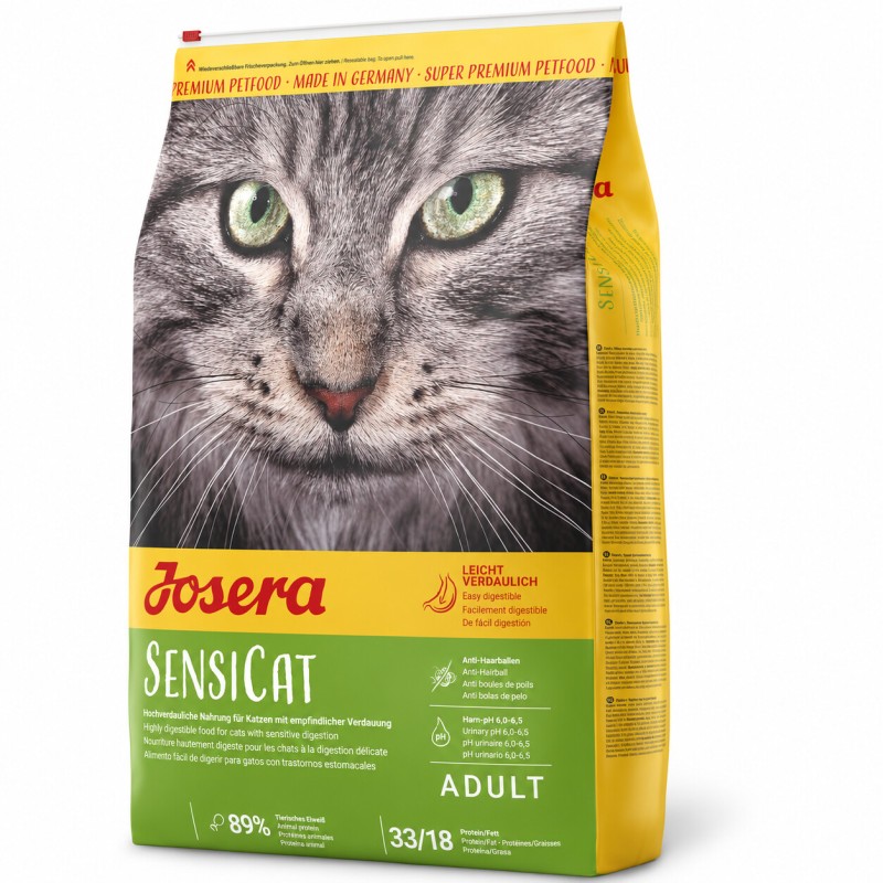 غذای خشک گربه جوسرا مدل سنسی کت SensiCat وزن ۲ کیلوگرم