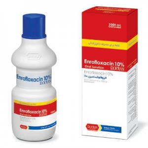 انرو فلوكساسين 10% رویان   Enrofloxacin 10% Rooyan