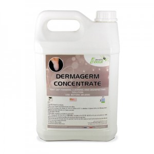 درماجرم کنسانتره | Dermagerm Concentrate ضدعفونی‌کننده، کف‌کننده و تمیزکننده سرپستانک‌ها قبل از شیردوشی