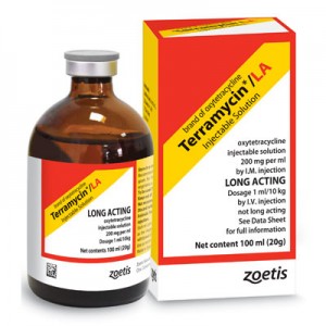 ترامایسین طولانی اثر  Terramycin LA