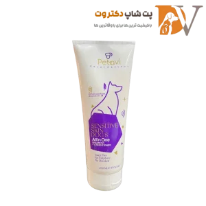 شامپو سگ پتاوی Petavi مخصوص پوست حساس حجم 250 میلی لیتر