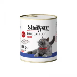 کنسرو گربه ماهی پته  ( Pate ) شایر 800 گرم