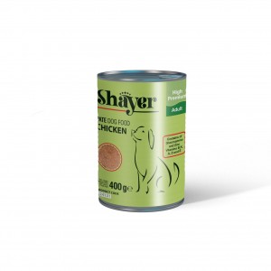کنسرو مرغ  سگ  پته  شایر 400گرم